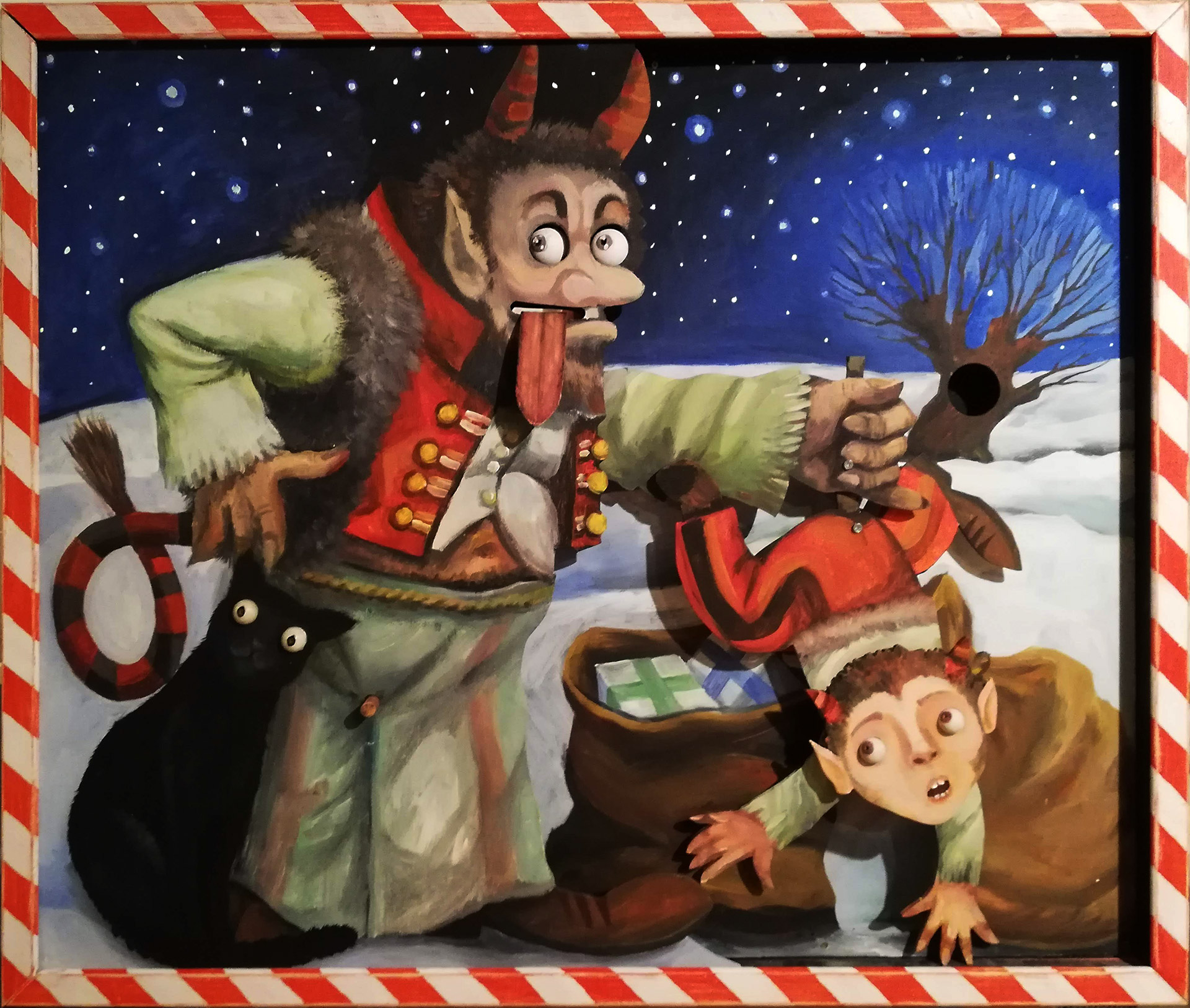 Mechanický adventní kalendář 2018