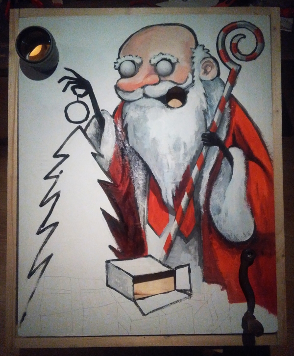 Mechanický adventní kalendář 2017