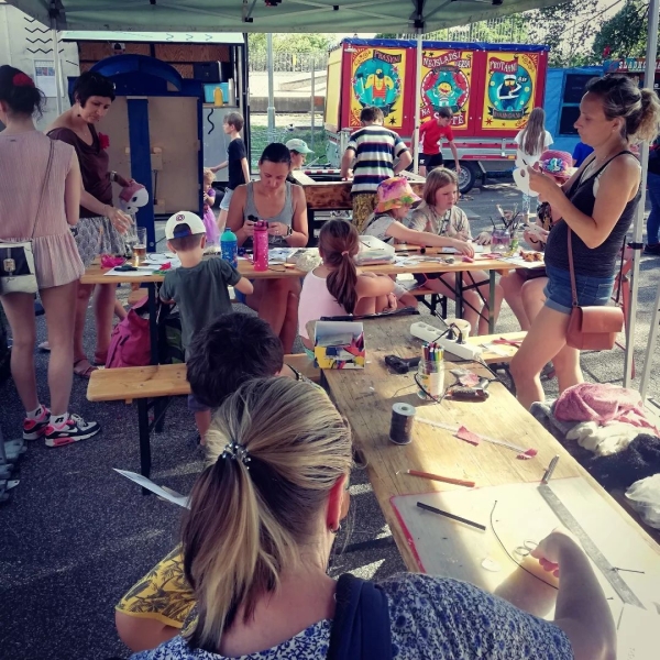 Dílna - výroba masky + pop-up omalovánky