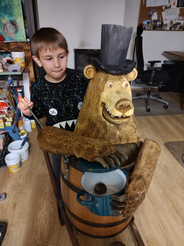 Jak jsme vyráběli medvěda 03