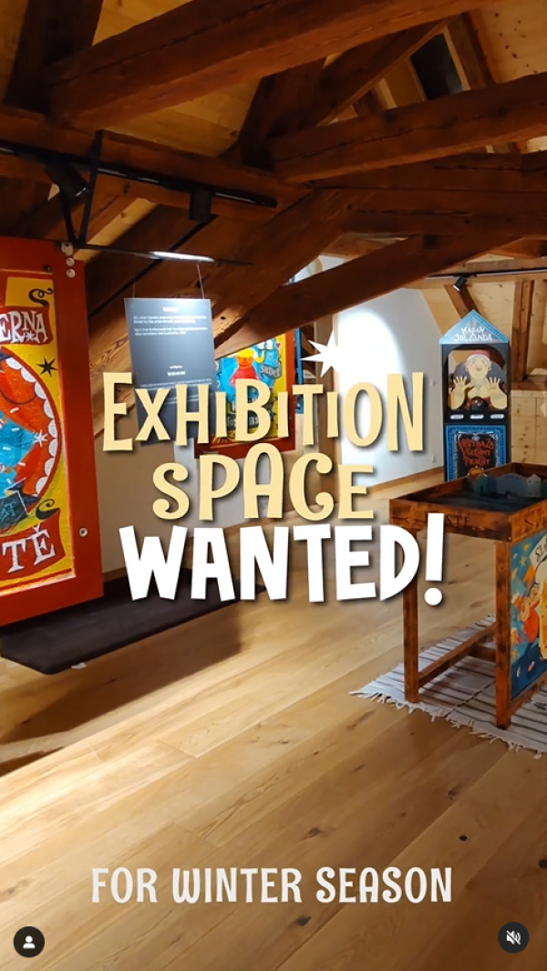 Exhibition space wanted!