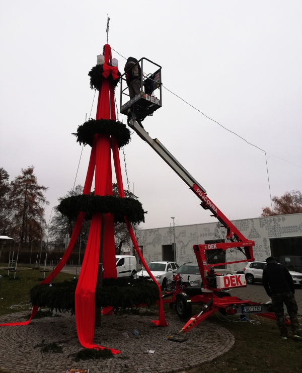 Vánoční strom v Ďáblicích 2021
